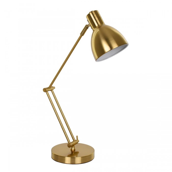 GloboStar® ZETO 00836 Μοντέρνο Επιτραπέζιο Φωτιστικό Γραφείου Μονόφωτο Μεταλλικό Χρυσό Φ13 x Μ17 x Π17 x Υ72cm GloboStar® ZETO 00836 Μοντέρνο Επιτραπέζιο Φωτιστικό Γραφείου Μονόφωτο Μεταλλικό Χρυσό Φ13 x Μ17 x Π17 x Υ72cm