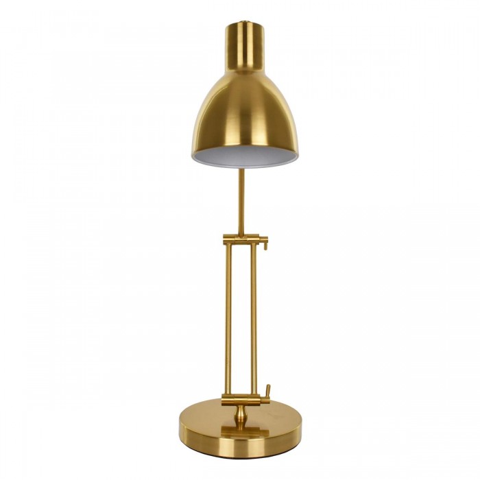 GloboStar® ZETO 00836 Μοντέρνο Επιτραπέζιο Φωτιστικό Γραφείου Μονόφωτο Μεταλλικό Χρυσό Φ13 x Μ17 x Π17 x Υ72cm GloboStar® ZETO 00836 Μοντέρνο Επιτραπέζιο Φωτιστικό Γραφείου Μονόφωτο Μεταλλικό Χρυσό Φ13 x Μ17 x Π17 x Υ72cm