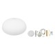 GloboStar® ZOE 00837 Μοντέρνο Κρεμαστό Φωτιστικό Οροφής Μονόφωτο 1 x E27 Λευκό Μεταλλικό Καμπάνα Φ60 x Υ35cm GloboStar® ZOE 00837 Μοντέρνο Κρεμαστό Φωτιστικό Οροφής Μονόφωτο 1 x E27 Λευκό Μεταλλικό Καμπάνα Φ60 x Υ35cm