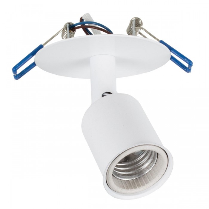 GloboStar® SARA 00848 Μοντέρνο Χωνευτό Φωτιστικό Οροφής / Τοίχου Μονόφωτο 1xE27 Μεταλλικό Λευκό Φ8 x Υ8.5cm GloboStar® SARA 00848 Μοντέρνο Χωνευτό Φωτιστικό Οροφής / Τοίχου Μονόφωτο 1xE27 Μεταλλικό Λευκό Φ8 x Υ8.5cm