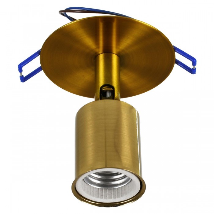 GloboStar® SARA 00852 Μοντέρνο Χωνευτό Φωτιστικό Οροφής / Τοίχου Μονόφωτο 1xE27 Μεταλλικό Μπρονζέ Χρυσό Φ8 x Υ8.5cm GloboStar® SARA 00852 Μοντέρνο Χωνευτό Φωτιστικό Οροφής / Τοίχου Μονόφωτο 1xE27 Μεταλλικό Μπρονζέ Χρυσό Φ8 x Υ8.5cm