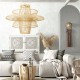 GloboStar® BALI 00862 Vintage Κρεμαστό Φωτιστικό Οροφής Μονόφωτο 1 x E27 Μπεζ Ξύλινο Μπαμπού Φ60 x Y45cm