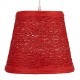 GloboStar® PLAYROOM 00863 Vintage Κρεμαστό Φωτιστικό Οροφής Μονόφωτο 1 x E27 Κόκκινο Ξύλινο Ψάθινο Rattan Φ32 x Υ27cm GloboStar® PLAYROOM 00863 Vintage Κρεμαστό Φωτιστικό Οροφής Μονόφωτο 1 x E27 Κόκκινο Ξύλινο Ψάθινο Rattan Φ32 x Υ27cm