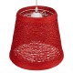 GloboStar® PLAYROOM 00863 Vintage Κρεμαστό Φωτιστικό Οροφής Μονόφωτο 1 x E27 Κόκκινο Ξύλινο Ψάθινο Rattan Φ32 x Υ27cm GloboStar® PLAYROOM 00863 Vintage Κρεμαστό Φωτιστικό Οροφής Μονόφωτο 1 x E27 Κόκκινο Ξύλινο Ψάθινο Rattan Φ32 x Υ27cm