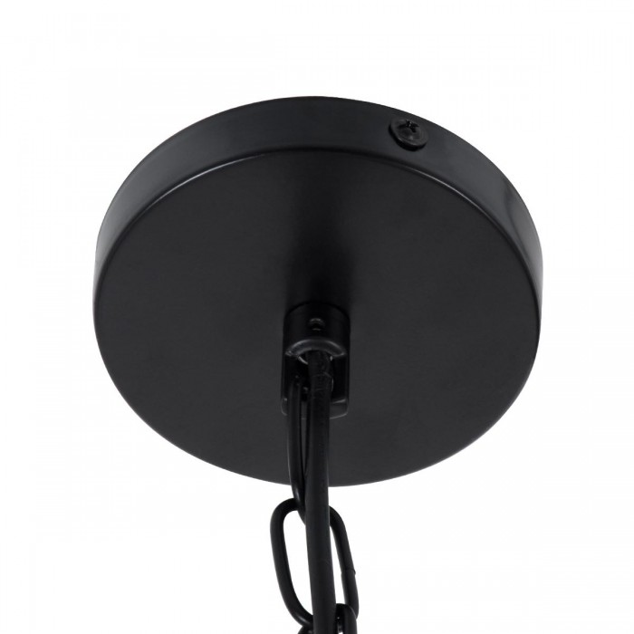 GloboStar® MERLIN 00865 Vintage Industrial Κρεμαστό Φωτιστικό Οροφής Τρίφωτο 3 x E14 Μαύρο Μεταλλικό Με Σχοινί Φ28 x Y40cm GloboStar® MERLIN 00865 Vintage Industrial Κρεμαστό Φωτιστικό Οροφής Τρίφωτο 3 x E14 Μαύρο Μεταλλικό Με Σχοινί Φ28 x Y40cm