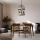GloboStar® MERLIN 00865 Vintage Industrial Κρεμαστό Φωτιστικό Οροφής Τρίφωτο 3 x E14 Μαύρο Μεταλλικό Με Σχοινί Φ28 x Y40cm GloboStar® MERLIN 00865 Vintage Industrial Κρεμαστό Φωτιστικό Οροφής Τρίφωτο 3 x E14 Μαύρο Μεταλλικό Με Σχοινί Φ28 x Y40cm