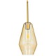GloboStar® AMARIS 00871 Μοντέρνο Κρεμαστό Φωτιστικό Οροφής Μονόφωτο 1 x E27 Γυάλινο Φιμέ Μελί Φ17 x Υ30cm GloboStar® AMARIS 00871 Μοντέρνο Κρεμαστό Φωτιστικό Οροφής Μονόφωτο 1 x E27 Γυάλινο Φιμέ Μελί Φ17 x Υ30cm