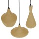 GloboStar® SHANGHAI ROPE 00875 SET 3 Μοντέρνα Κρεμαστά Φωτιστικά Οροφής Τρίφωτο 3 x E27 με Μπεζ Σχοινί Μεταλλικά Καμπάνα GloboStar® SHANGHAI ROPE 00875 SET 3 Μοντέρνα Κρεμαστά Φωτιστικά Οροφής Τρίφωτο 3 x E27 με Μπεζ Σχοινί Μεταλλικά Καμπάνα