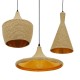 GloboStar® SHANGHAI ROPE 00875 SET 3 Μοντέρνα Κρεμαστά Φωτιστικά Οροφής Τρίφωτο 3 x E27 με Μπεζ Σχοινί Μεταλλικά Καμπάνα GloboStar® SHANGHAI ROPE 00875 SET 3 Μοντέρνα Κρεμαστά Φωτιστικά Οροφής Τρίφωτο 3 x E27 με Μπεζ Σχοινί Μεταλλικά Καμπάνα