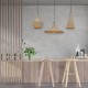 GloboStar® SHANGHAI ROPE 00875 SET 3 Μοντέρνα Κρεμαστά Φωτιστικά Οροφής Τρίφωτο 3 x E27 με Μπεζ Σχοινί Μεταλλικά Καμπάνα GloboStar® SHANGHAI ROPE 00875 SET 3 Μοντέρνα Κρεμαστά Φωτιστικά Οροφής Τρίφωτο 3 x E27 με Μπεζ Σχοινί Μεταλλικά Καμπάνα