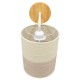 GloboStar® OASIS 00884 Μοντέρνο Φωτιστικό Τοίχου Απλίκα Μονόφωτο Μεταλλικό Μπεζ με Ξύλο Μ24 x Π18 x Υ32cm GloboStar® OASIS 00884 Μοντέρνο Φωτιστικό Τοίχου Απλίκα Μονόφωτο Μεταλλικό Μπεζ με Ξύλο Μ24 x Π18 x Υ32cm
