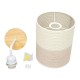 GloboStar® OASIS 00884 Μοντέρνο Φωτιστικό Τοίχου Απλίκα Μονόφωτο Μεταλλικό Μπεζ με Ξύλο Μ24 x Π18 x Υ32cm GloboStar® OASIS 00884 Μοντέρνο Φωτιστικό Τοίχου Απλίκα Μονόφωτο Μεταλλικό Μπεζ με Ξύλο Μ24 x Π18 x Υ32cm