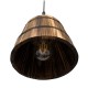 GloboStar® CEBU 00889 ΣΕΤ Vintage Κρεμαστό Φωτιστικό Οροφής Τρίφωτο 3 x E27 Μεταλλικό Ξύλινο Μ55.5 x Π18.5 x Y210cm GloboStar® CEBU 00889 ΣΕΤ Vintage Κρεμαστό Φωτιστικό Οροφής Τρίφωτο 3 x E27 Μεταλλικό Ξύλινο Μ55.5 x Π18.5 x Y210cm