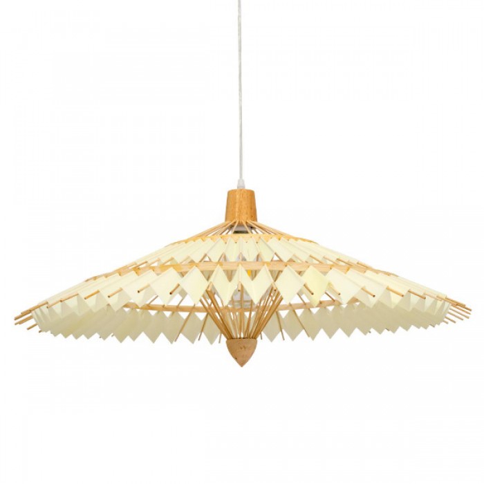 GloboStar® VENTALIA 00895 Vintage Κρεμαστό Φωτιστικό Οροφής Μονόφωτο 1 x E27 Καφέ Ξύλινο Μπαμπού Φ80 x Y40cm GloboStar® VENTALIA 00895 Vintage Κρεμαστό Φωτιστικό Οροφής Μονόφωτο 1 x E27 Καφέ Ξύλινο Μπαμπού Φ80 x Y40cm