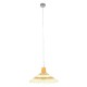 GloboStar® VENTALIA 00897 Vintage Κρεμαστό Φωτιστικό Οροφής Μονόφωτο 1 x E27 Μπεζ Ξύλινο Μπαμπού Φ40 x Y22cm GloboStar® VENTALIA 00897 Vintage Κρεμαστό Φωτιστικό Οροφής Μονόφωτο 1 x E27 Μπεζ Ξύλινο Μπαμπού Φ40 x Y22cm