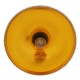 GloboStar® SHANGHAI ROPE 00917 Μοντέρνο Κρεμαστό Φωτιστικό Οροφής Μονόφωτο 1 x E27 με Μπεζ Σχοινί Καμπάνα Φ37 x Υ20cm