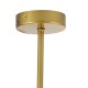 GloboStar® DRIZZLE 00921 Μοντέρνο Φωτιστικό Οροφής Μονόφωτο Χρυσό 100cm με Λευκό Ματ Γυαλί Φ15 x Y100cm GloboStar® DRIZZLE 00921 Μοντέρνο Φωτιστικό Οροφής Μονόφωτο Χρυσό 100cm με Λευκό Ματ Γυαλί Φ15 x Y100cm