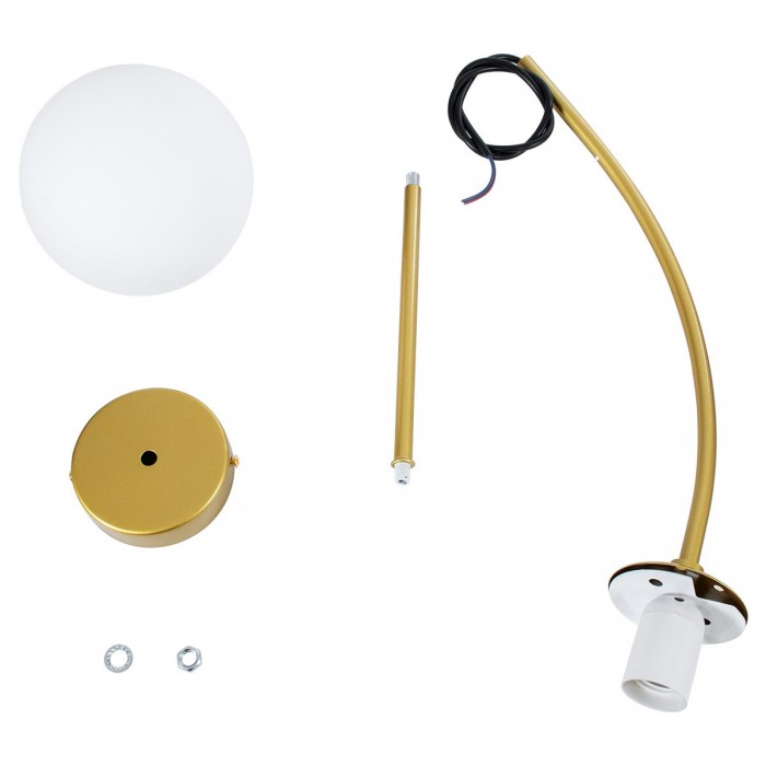 GloboStar® DRIZZLE 00921 Μοντέρνο Φωτιστικό Οροφής Μονόφωτο Χρυσό 100cm με Λευκό Ματ Γυαλί Φ15 x Y100cm GloboStar® DRIZZLE 00921 Μοντέρνο Φωτιστικό Οροφής Μονόφωτο Χρυσό 100cm με Λευκό Ματ Γυαλί Φ15 x Y100cm