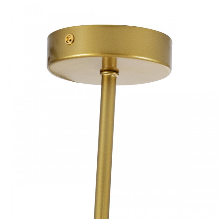 GloboStar® DRIZZLE 00922 Μοντέρνο Φωτιστικό Οροφής Μονόφωτο Χρυσό 70cm με Λευκό Ματ Γυαλί Φ15 x Y70cm GloboStar® DRIZZLE 00922 Μοντέρνο Φωτιστικό Οροφής Μονόφωτο Χρυσό 70cm με Λευκό Ματ Γυαλί Φ15 x Y70cm