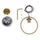 GloboStar® VIENNA 00923 Μοντέρνο Επιτοίχιο Φωτιστικό Απλίκα Μονόφωτο 1 x E27 IP20 Χρυσό Μέταλλο με Ασημί Γυαλί - Μ25 x Π23 x Υ27cm GloboStar® VIENNA 00923 Μοντέρνο Επιτοίχιο Φωτιστικό Απλίκα Μονόφωτο 1 x E27 IP20 Χρυσό Μέταλλο με Ασημί Γυαλί - Μ25 x Π23 x Υ27cm