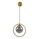 GloboStar® VIENNA 00923 Μοντέρνο Επιτοίχιο Φωτιστικό Απλίκα Μονόφωτο 1 x E27 IP20 Χρυσό Μέταλλο με Ασημί Γυαλί - Μ25 x Π23 x Υ27cm GloboStar® VIENNA 00923 Μοντέρνο Επιτοίχιο Φωτιστικό Απλίκα Μονόφωτο 1 x E27 IP20 Χρυσό Μέταλλο με Ασημί Γυαλί - Μ25 x Π23 x Υ27cm