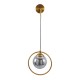 GloboStar® VIENNA 00923 Μοντέρνο Επιτοίχιο Φωτιστικό Απλίκα Μονόφωτο 1 x E27 IP20 Χρυσό Μέταλλο με Ασημί Γυαλί - Μ25 x Π23 x Υ27cm GloboStar® VIENNA 00923 Μοντέρνο Επιτοίχιο Φωτιστικό Απλίκα Μονόφωτο 1 x E27 IP20 Χρυσό Μέταλλο με Ασημί Γυαλί - Μ25 x Π23 x Υ27cm