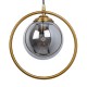 GloboStar® VIENNA 00923 Μοντέρνο Επιτοίχιο Φωτιστικό Απλίκα Μονόφωτο 1 x E27 IP20 Χρυσό Μέταλλο με Ασημί Γυαλί - Μ25 x Π23 x Υ27cm GloboStar® VIENNA 00923 Μοντέρνο Επιτοίχιο Φωτιστικό Απλίκα Μονόφωτο 1 x E27 IP20 Χρυσό Μέταλλο με Ασημί Γυαλί - Μ25 x Π23 x Υ27cm