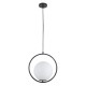 GloboStar® MADRID 00931 Μοντέρνο Κρεμαστό Φωτιστικό Οροφής Μονόφωτο 1 x E27 Μαύρο Μεταλλικό Γυάλινο Μπάλα Μ30 x Π20 x Υ30cm GloboStar® MADRID 00931 Μοντέρνο Κρεμαστό Φωτιστικό Οροφής Μονόφωτο 1 x E27 Μαύρο Μεταλλικό Γυάλινο Μπάλα Μ30 x Π20 x Υ30cm