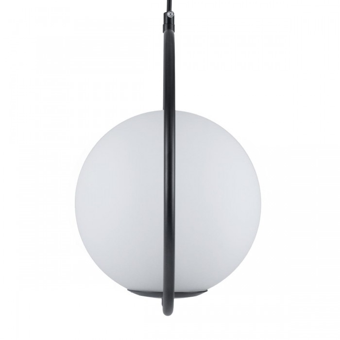 GloboStar® MADRID 00931 Μοντέρνο Κρεμαστό Φωτιστικό Οροφής Μονόφωτο 1 x E27 Μαύρο Μεταλλικό Γυάλινο Μπάλα Μ30 x Π20 x Υ30cm GloboStar® MADRID 00931 Μοντέρνο Κρεμαστό Φωτιστικό Οροφής Μονόφωτο 1 x E27 Μαύρο Μεταλλικό Γυάλινο Μπάλα Μ30 x Π20 x Υ30cm