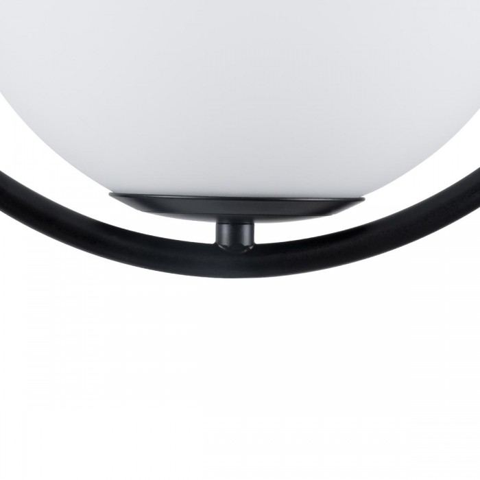 GloboStar® MADRID 00931 Μοντέρνο Κρεμαστό Φωτιστικό Οροφής Μονόφωτο 1 x E27 Μαύρο Μεταλλικό Γυάλινο Μπάλα Μ30 x Π20 x Υ30cm GloboStar® MADRID 00931 Μοντέρνο Κρεμαστό Φωτιστικό Οροφής Μονόφωτο 1 x E27 Μαύρο Μεταλλικό Γυάλινο Μπάλα Μ30 x Π20 x Υ30cm