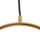 GloboStar® MADRID 00932 Μοντέρνο Κρεμαστό Φωτιστικό Οροφής Μονόφωτο 1 x E27 Χρυσό Μεταλλικό Γυάλινο Μπάλα Μ30 x Π20 x Υ30cm GloboStar® MADRID 00932 Μοντέρνο Κρεμαστό Φωτιστικό Οροφής Μονόφωτο 1 x E27 Χρυσό Μεταλλικό Γυάλινο Μπάλα Μ30 x Π20 x Υ30cm