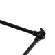 GloboStar® LOTUS 00937 Μοντέρνο Φωτιστικό Οροφής Μονόφωτο Γκρι Ματ Μεταλλικό Καμπάνα Φ30 x Y21cm