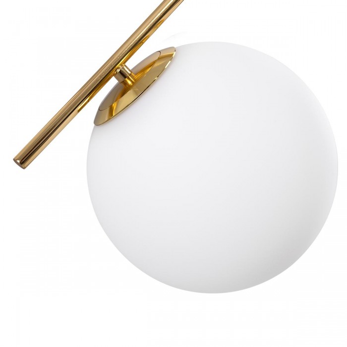 GloboStar® MONROE 00953 Μοντέρνο Κρεμαστό Φωτιστικό Οροφής Τρίφωτο 3 x E27 Χρυσό - Λευκό Μεταλλικό Μπάλα Φ60 x Υ50cm GloboStar® MONROE 00953 Μοντέρνο Κρεμαστό Φωτιστικό Οροφής Τρίφωτο 3 x E27 Χρυσό - Λευκό Μεταλλικό Μπάλα Φ60 x Υ50cm