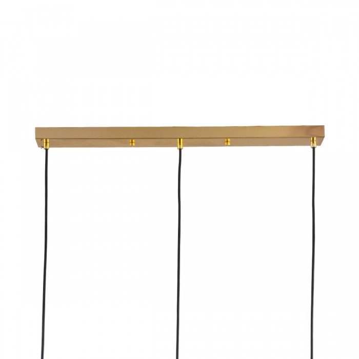 GloboStar® MONROE 00955 Μοντέρνο Κρεμαστό Φωτιστικό Οροφής Τρίφωτο 3 x E27 Χρυσό - Λευκό Μεταλλικό Μπάλα Μ74 x Π25 x Υ50cm GloboStar® MONROE 00955 Μοντέρνο Κρεμαστό Φωτιστικό Οροφής Τρίφωτο 3 x E27 Χρυσό - Λευκό Μεταλλικό Μπάλα Μ74 x Π25 x Υ50cm