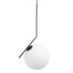 GloboStar® MONROE 00957 Μοντέρνο Κρεμαστό Φωτιστικό Οροφής Μονόφωτο 1 x E27 Μαύρο - Λευκό Μεταλλικό Μπάλα Φ30 x Υ75cm GloboStar® MONROE 00957 Μοντέρνο Κρεμαστό Φωτιστικό Οροφής Μονόφωτο 1 x E27 Μαύρο - Λευκό Μεταλλικό Μπάλα Φ30 x Υ75cm