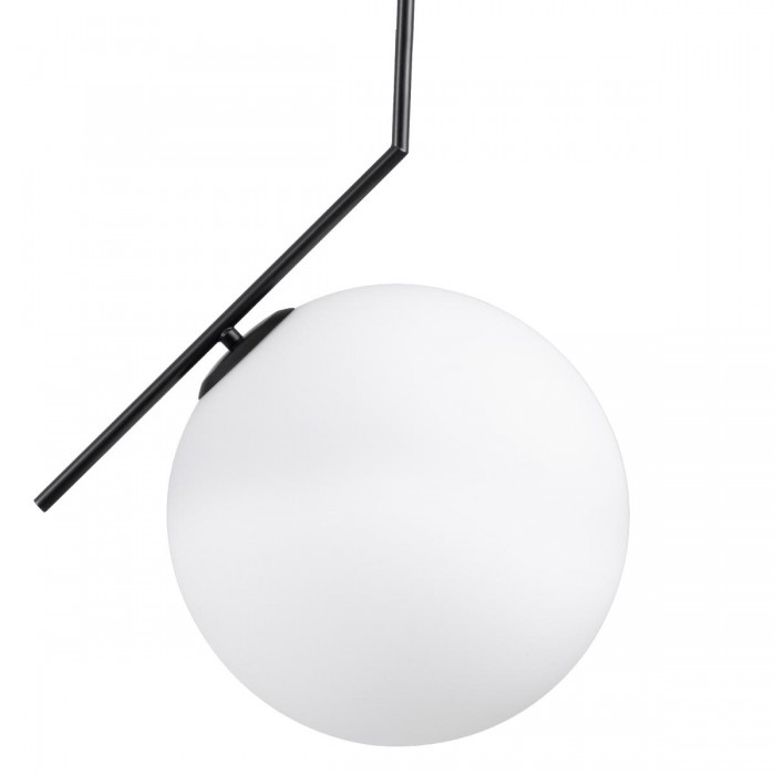 GloboStar® MONROE 00957 Μοντέρνο Κρεμαστό Φωτιστικό Οροφής Μονόφωτο 1 x E27 Μαύρο - Λευκό Μεταλλικό Μπάλα Φ30 x Υ75cm GloboStar® MONROE 00957 Μοντέρνο Κρεμαστό Φωτιστικό Οροφής Μονόφωτο 1 x E27 Μαύρο - Λευκό Μεταλλικό Μπάλα Φ30 x Υ75cm