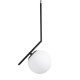 GloboStar® MONROE 00959 Μοντέρνο Κρεμαστό Φωτιστικό Οροφής Μονόφωτο 1 x E27 Μαύρο - Λευκό Μεταλλικό Μπάλα Φ15 x Υ49cm GloboStar® MONROE 00959 Μοντέρνο Κρεμαστό Φωτιστικό Οροφής Μονόφωτο 1 x E27 Μαύρο - Λευκό Μεταλλικό Μπάλα Φ15 x Υ49cm
