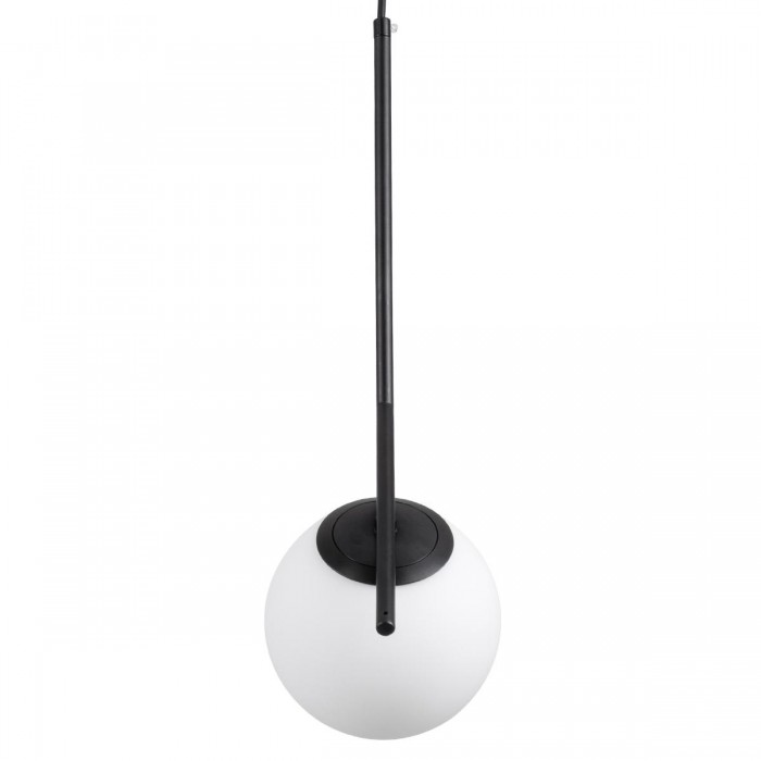 GloboStar® MONROE 00959 Μοντέρνο Κρεμαστό Φωτιστικό Οροφής Μονόφωτο 1 x E27 Μαύρο - Λευκό Μεταλλικό Μπάλα Φ15 x Υ49cm GloboStar® MONROE 00959 Μοντέρνο Κρεμαστό Φωτιστικό Οροφής Μονόφωτο 1 x E27 Μαύρο - Λευκό Μεταλλικό Μπάλα Φ15 x Υ49cm