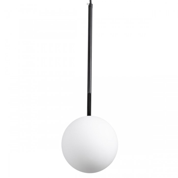 GloboStar® MONROE 00959 Μοντέρνο Κρεμαστό Φωτιστικό Οροφής Μονόφωτο 1 x E27 Μαύρο - Λευκό Μεταλλικό Μπάλα Φ15 x Υ49cm GloboStar® MONROE 00959 Μοντέρνο Κρεμαστό Φωτιστικό Οροφής Μονόφωτο 1 x E27 Μαύρο - Λευκό Μεταλλικό Μπάλα Φ15 x Υ49cm