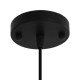 GloboStar® CARTER 00960 Μοντέρνο Industrial Κρεμαστό Φωτιστικό Οροφής Μονόφωτο 1 x E27 Μαύρο με Εκρού Μεταλλικό Πλέγμα Φ28 x Υ23cm GloboStar® CARTER 00960 Μοντέρνο Industrial Κρεμαστό Φωτιστικό Οροφής Μονόφωτο 1 x E27 Μαύρο με Εκρού Μεταλλικό Πλέγμα Φ28 x Υ23cm