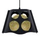 GloboStar® CARTER 00962 Μοντέρνο Industrial Κρεμαστό Φωτιστικό Οροφής Μονόφωτο 1 x E27 Μαύρο με Εκρού Μεταλλικό Πλέγμα Μ28 x Π28 x Υ22cm GloboStar® CARTER 00962 Μοντέρνο Industrial Κρεμαστό Φωτιστικό Οροφής Μονόφωτο 1 x E27 Μαύρο με Εκρού Μεταλλικό Πλέγμα Μ28 x Π28 x Υ22cm