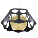 GloboStar® CARTER 00962 Μοντέρνο Industrial Κρεμαστό Φωτιστικό Οροφής Μονόφωτο 1 x E27 Μαύρο με Εκρού Μεταλλικό Πλέγμα Μ28 x Π28 x Υ22cm GloboStar® CARTER 00962 Μοντέρνο Industrial Κρεμαστό Φωτιστικό Οροφής Μονόφωτο 1 x E27 Μαύρο με Εκρού Μεταλλικό Πλέγμα Μ28 x Π28 x Υ22cm