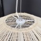 GloboStar® MALIBU 00965 Vintage Κρεμαστό Φωτιστικό Οροφής Μονόφωτο 1 x E27 Λευκό Ξύλινο Μπαμπού Φ100 x Y86cm GloboStar® MALIBU 00965 Vintage Κρεμαστό Φωτιστικό Οροφής Μονόφωτο 1 x E27 Λευκό Ξύλινο Μπαμπού Φ100 x Y86cm
