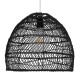 GloboStar® MALIBU 00969 Vintage Κρεμαστό Φωτιστικό Οροφής Μονόφωτο 1 x E27 Μαύρο Ξύλινο Μπαμπού Φ40 x Y35cm GloboStar® MALIBU 00969 Vintage Κρεμαστό Φωτιστικό Οροφής Μονόφωτο 1 x E27 Μαύρο Ξύλινο Μπαμπού Φ40 x Y35cm