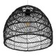 GloboStar® MALIBU 00969 Vintage Κρεμαστό Φωτιστικό Οροφής Μονόφωτο 1 x E27 Μαύρο Ξύλινο Μπαμπού Φ40 x Y35cm GloboStar® MALIBU 00969 Vintage Κρεμαστό Φωτιστικό Οροφής Μονόφωτο 1 x E27 Μαύρο Ξύλινο Μπαμπού Φ40 x Y35cm