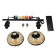 GloboStar® BILLIARD 00972 Vintage Industrial Κρεμαστό Φωτιστικό Οροφής Δίφωτο 2 x E27 Mαύρο Μεταλλικό Μ71 x Π25 x Υ30cm GloboStar® BILLIARD 00972 Vintage Industrial Κρεμαστό Φωτιστικό Οροφής Δίφωτο 2 x E27 Mαύρο Μεταλλικό Μ71 x Π25 x Υ30cm