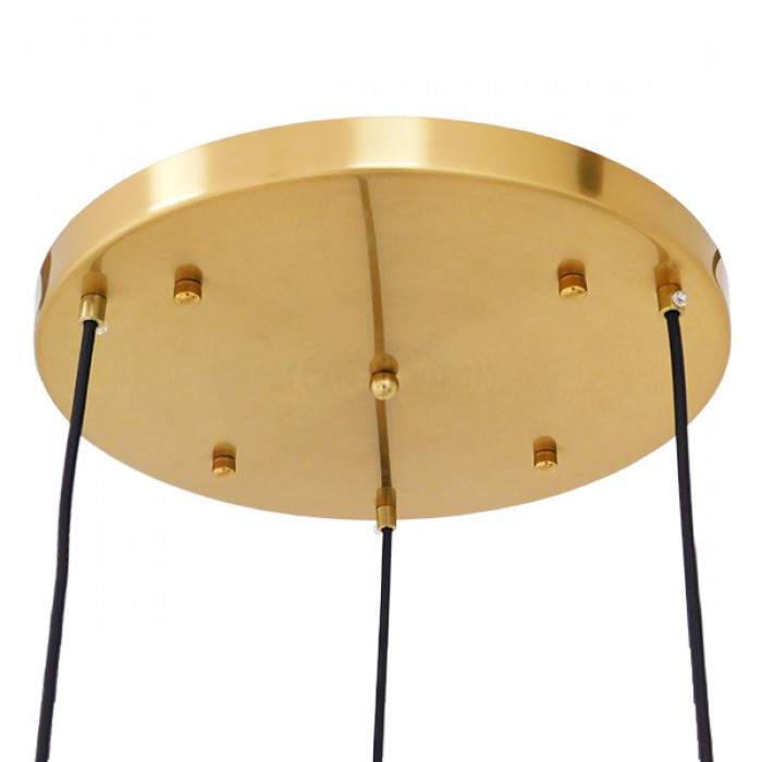 GloboStar® AMARIS 00976 Μοντέρνο Κρεμαστό Φωτιστικό Οροφής Τρίφωτο 3 x E27 Γυάλινο Φιμέ Νίκελ Φ50 x Υ30cm GloboStar® AMARIS 00976 Μοντέρνο Κρεμαστό Φωτιστικό Οροφής Τρίφωτο 3 x E27 Γυάλινο Φιμέ Νίκελ Φ50 x Υ30cm