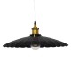 GloboStar® MARGI 00982 Vintage Industrial Κρεμαστό Φωτιστικό Οροφής Μονόφωτο Μαύρο Μεταλλικό Καμπάνα Φ40 x Y15cm GloboStar® MARGI 00982 Vintage Industrial Κρεμαστό Φωτιστικό Οροφής Μονόφωτο Μαύρο Μεταλλικό Καμπάνα Φ40 x Y15cm