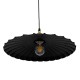 GloboStar® MARGI 00982 Vintage Industrial Κρεμαστό Φωτιστικό Οροφής Μονόφωτο Μαύρο Μεταλλικό Καμπάνα Φ40 x Y15cm GloboStar® MARGI 00982 Vintage Industrial Κρεμαστό Φωτιστικό Οροφής Μονόφωτο Μαύρο Μεταλλικό Καμπάνα Φ40 x Y15cm