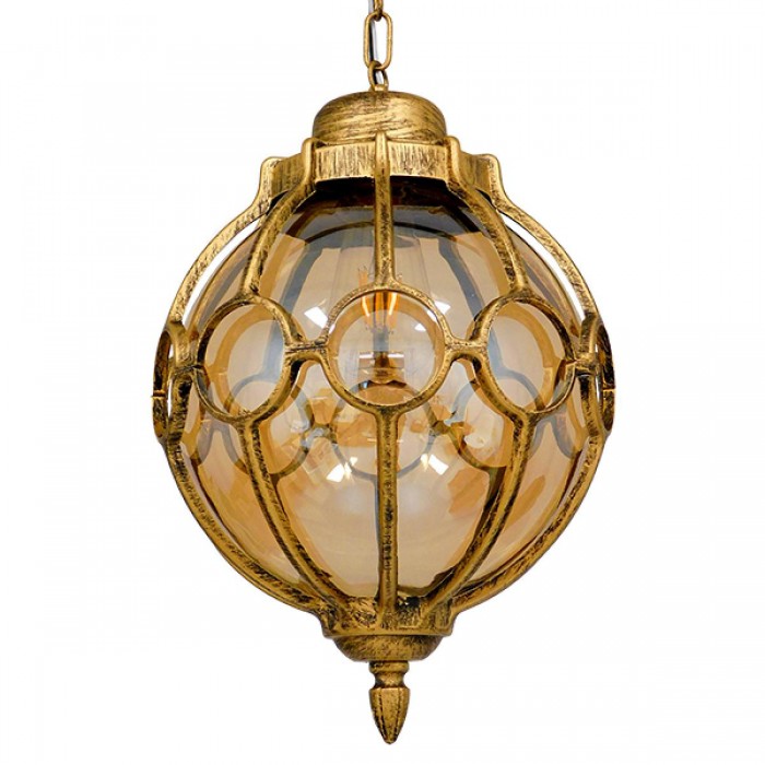 GloboStar® ETOILE 00987 Vintage Industrial Κρεμαστό Φωτιστικό Οροφής Μονόφωτο 1 x E27 Μπρονζέ Χρυσό Μεταλλικό Πλέγμα με Μελί Γυαλί Φ28 x Υ38cm GloboStar® ETOILE 00987 Vintage Industrial Κρεμαστό Φωτιστικό Οροφής Μονόφωτο 1 x E27 Μπρονζέ Χρυσό Μεταλλικό Πλέγμα με Μελί Γυαλί Φ28 x Υ38cm